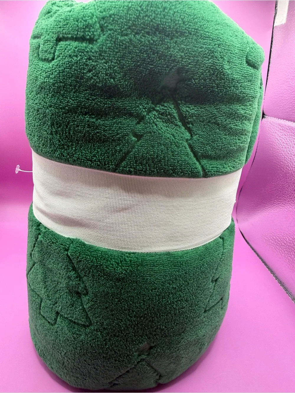 Joyland Plush Throw - Forest Green